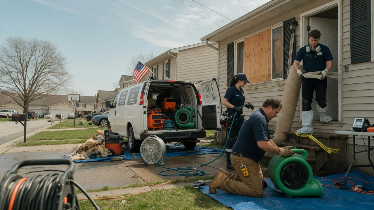 Water Damage Restoration in Addison, IL near me